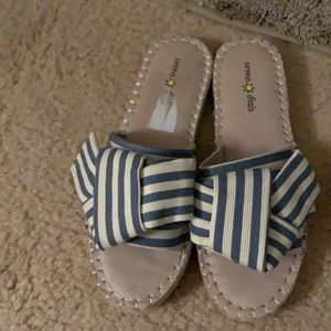 Sandals worn once or twice